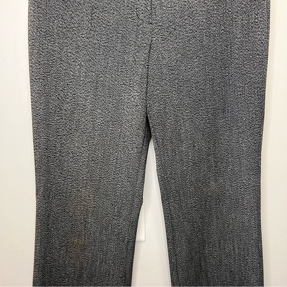 Express Grey Black Flare Leg Trouser Pants Size 8 - Picture 4 of 16
